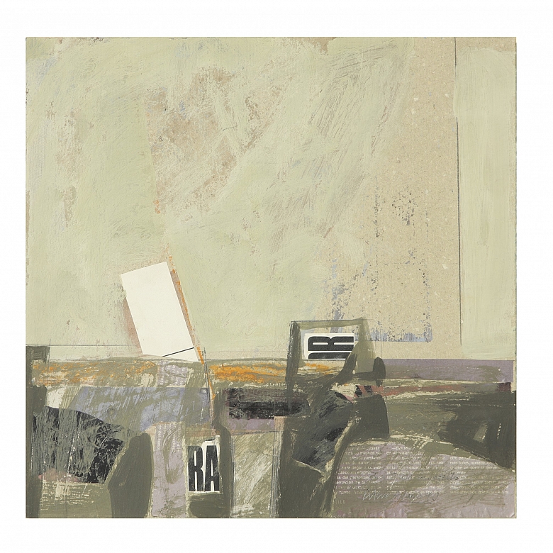 José Esteve Adam (1946) ‘Composición’, 1990