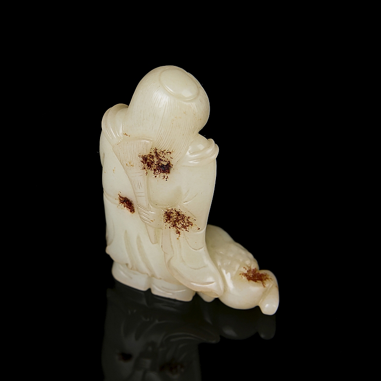 Figura de jade de Hetian 