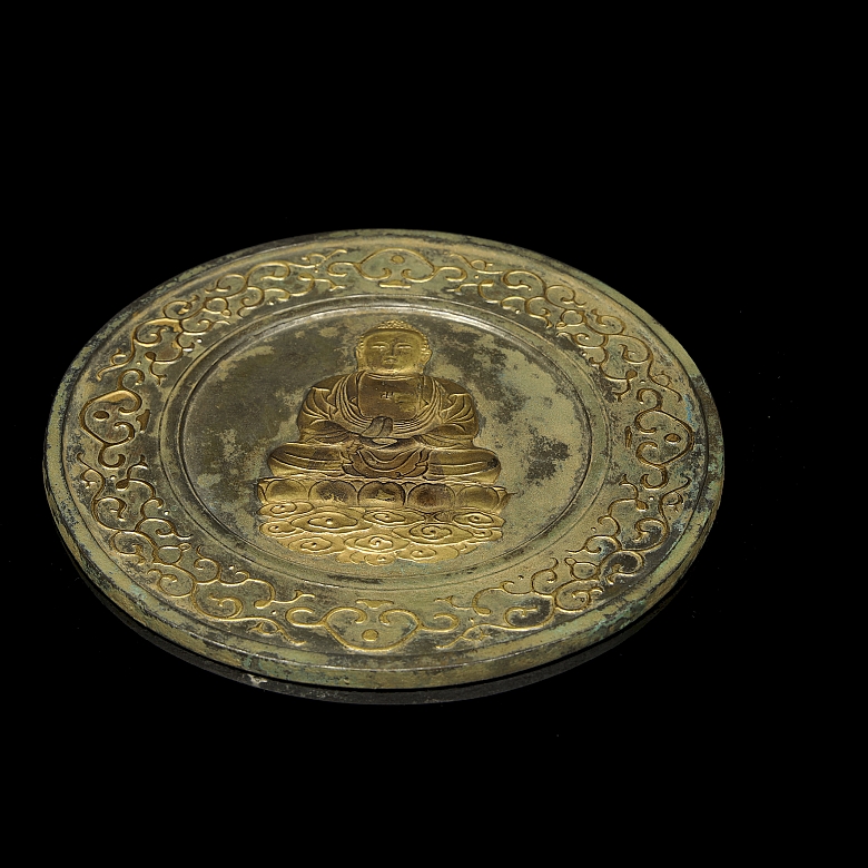 Espejo de bronce