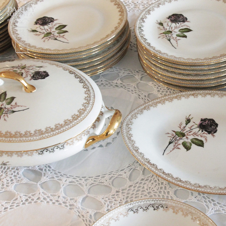 Vajilla completa- Porcelana Limoges - 4