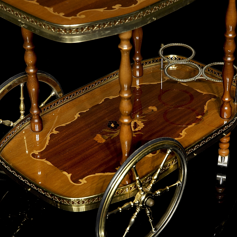 Carrito camarera de servicio, s.XX