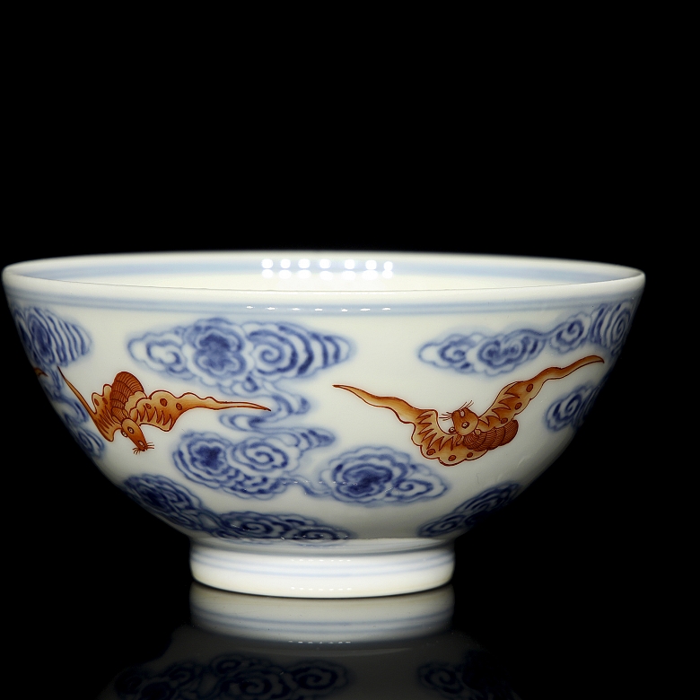 Cuenco de porcelana esmaltada