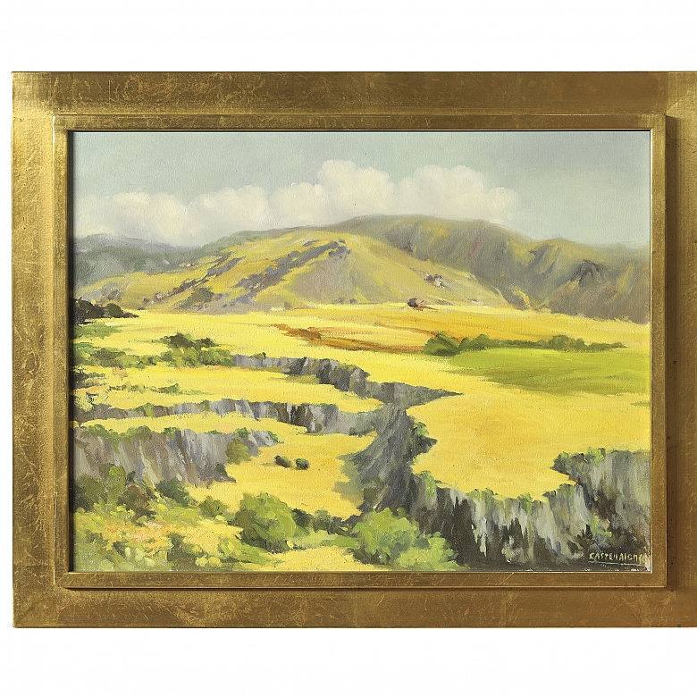 Vicente Castell Alonso (20th century) ‘Mountain Landscape’ - 6