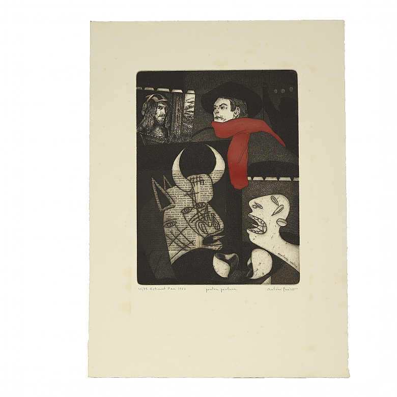 Various artists (20th century) ‘Tribute to sculptor Pablo Serrano’