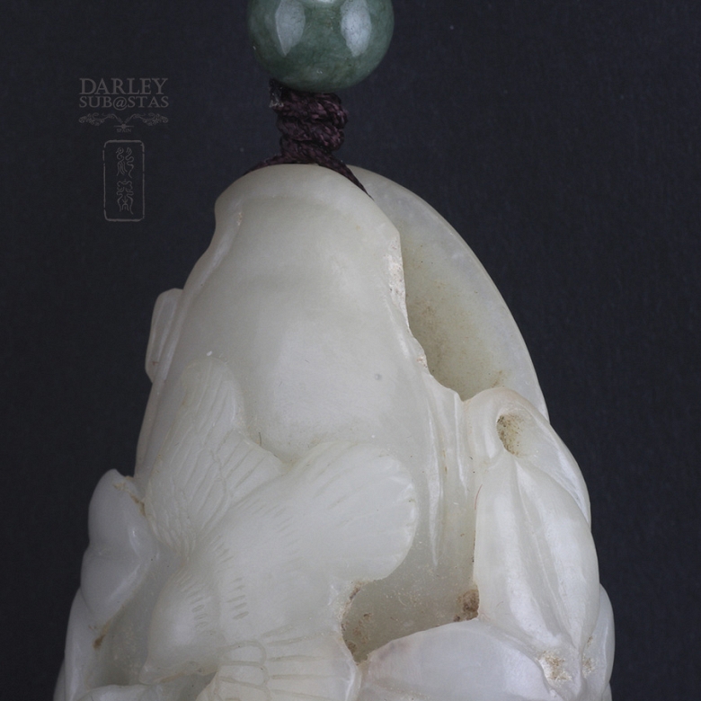 花鸟卉玉吊坠 - 3