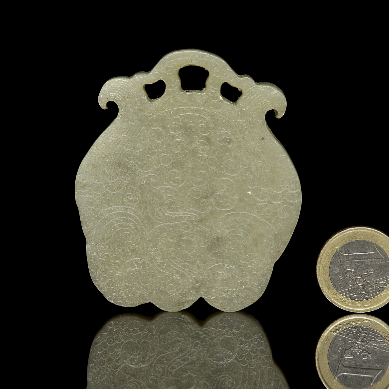 Jade pendant ‘Phoenix’, Qing dynasty