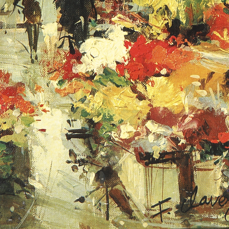 费尔南·克拉韦尔 Fernand Claver（1918-约1961年）《世界主义风景》