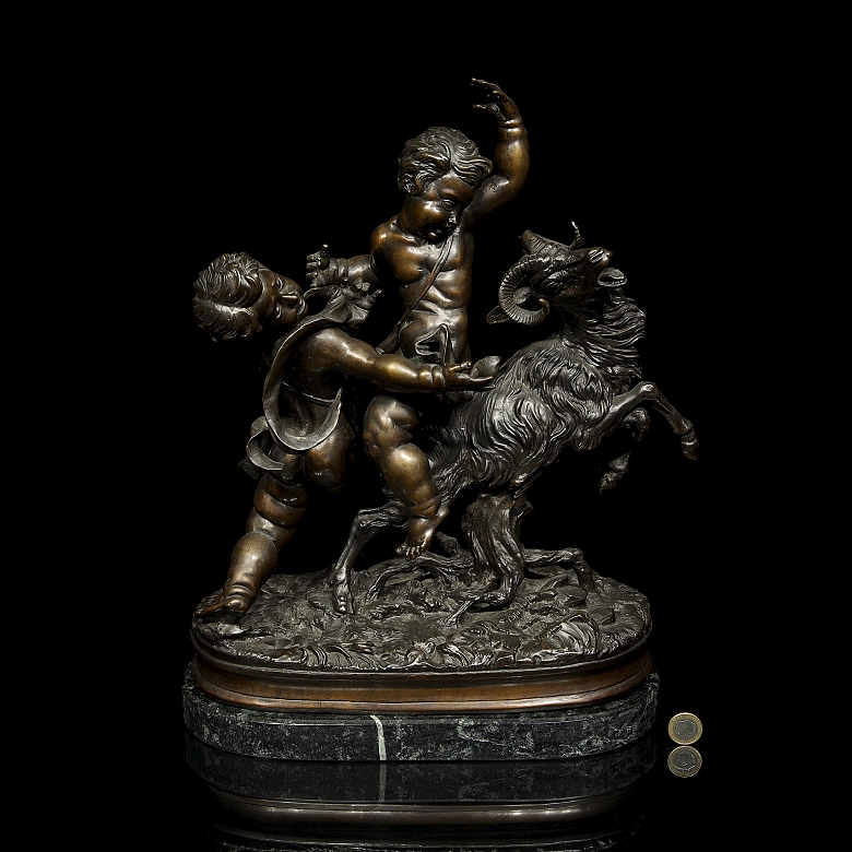 Manufactura Algora, escultura de bronce 