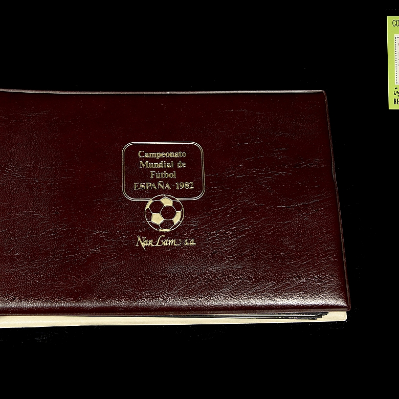 Stamp collection ‘World Cup Football Championship’, 1982