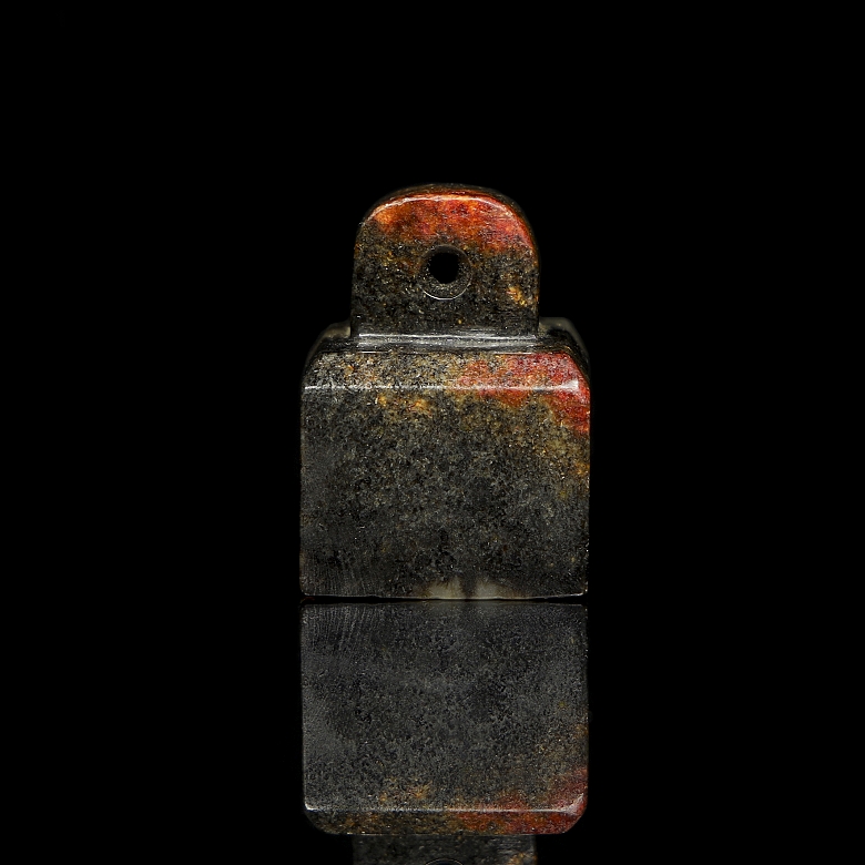 Sello de jade tallado, dinastía Han