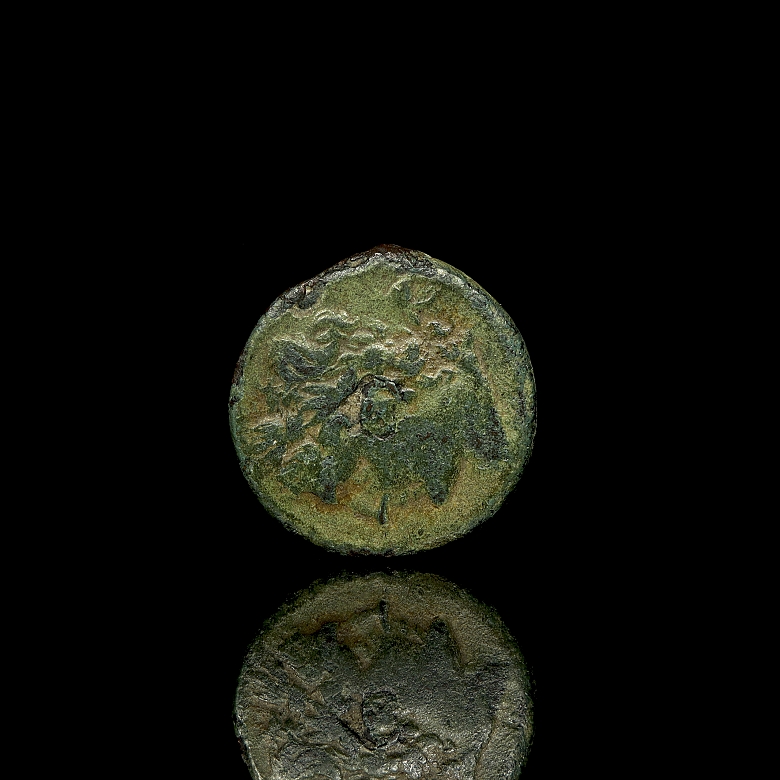 Sicilia, Messana, Los Mamertinoi, c. 220-200 a. C. Æ Pentonkion