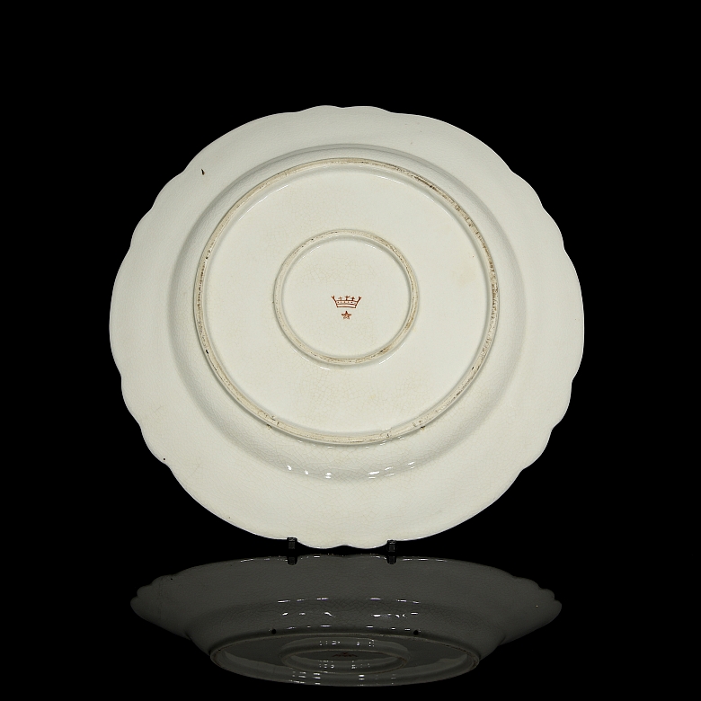 Plato de porcelana 