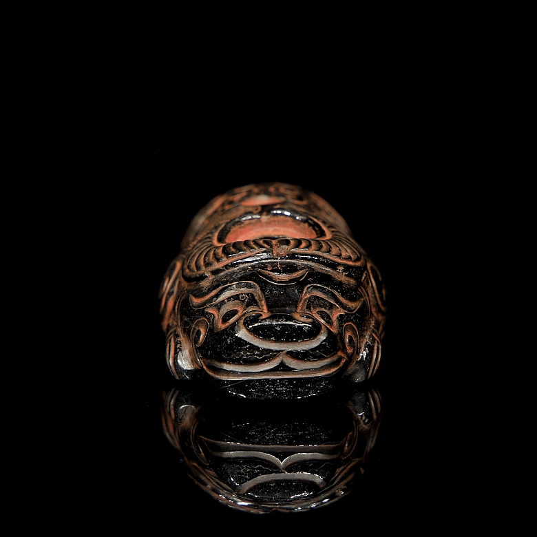 Amuleto de ágata negra