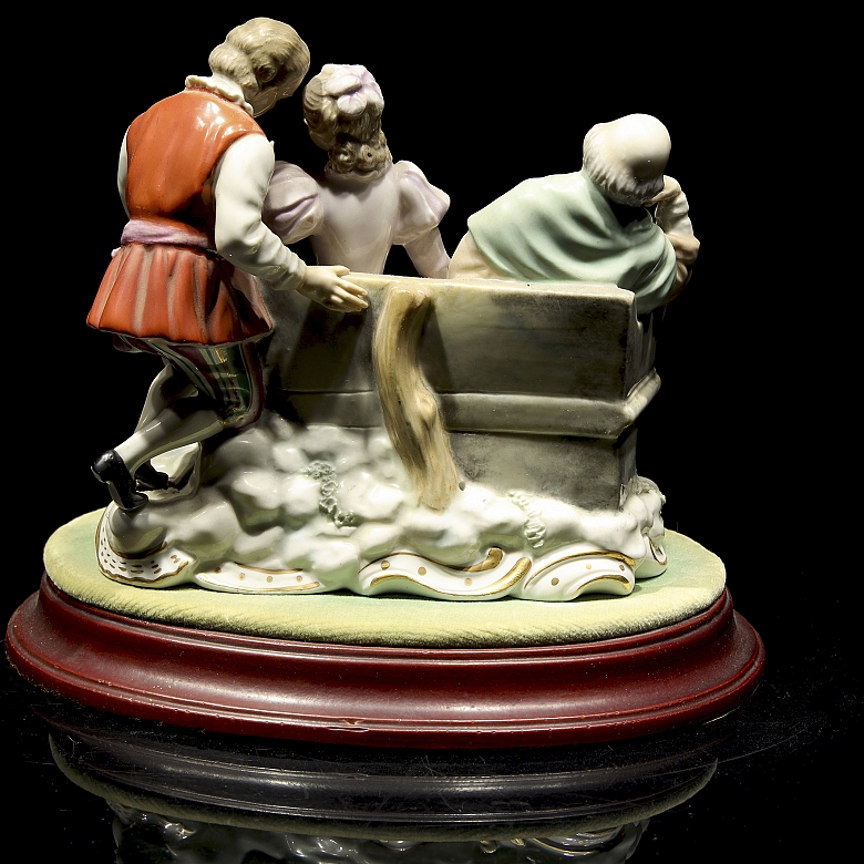 Figura de porcelana