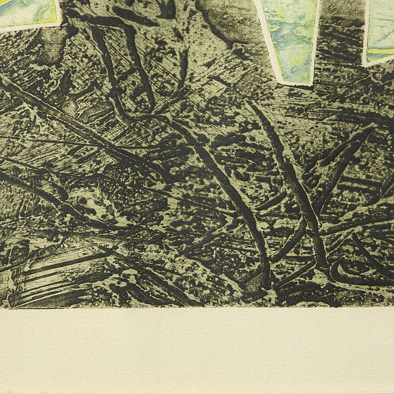 Eduardo Roca Salazar, ‘Choco’ (1949) ‘Urban Landscape’, 1988