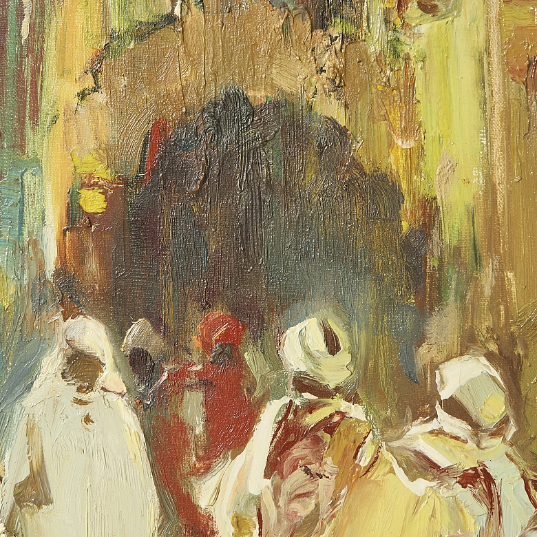 Luis Domingo García (1924–2001), “Moors in Backlight”