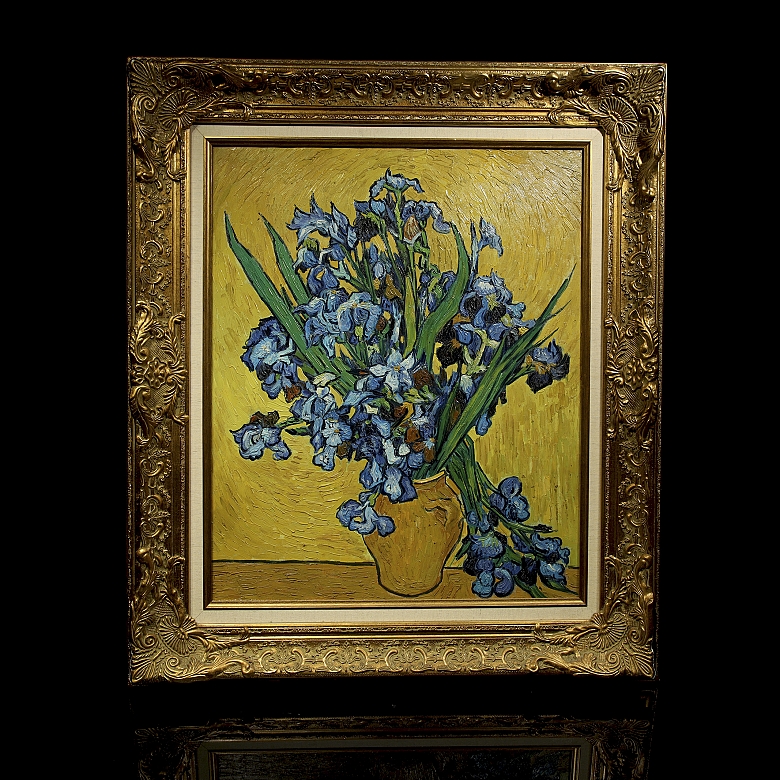 Reproducción de la obra de Vincent Van Gogh