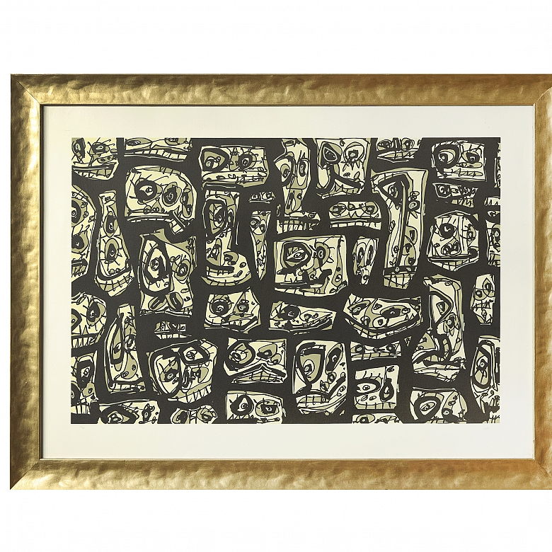 Antonio Saura (1930–1998) ‘Open Series 8 (1989)’