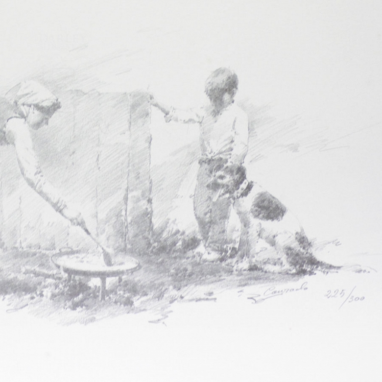 Conrado Meseguer Munoz 3 Lithographs - 9