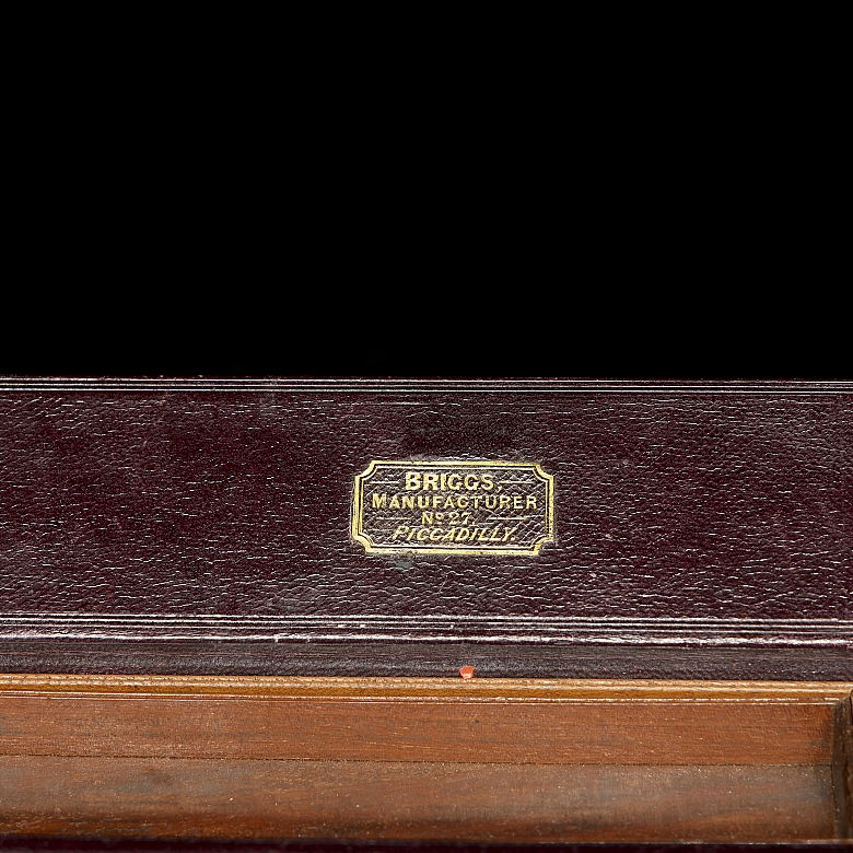 Briggs English travel writing desk, 19th century - 5