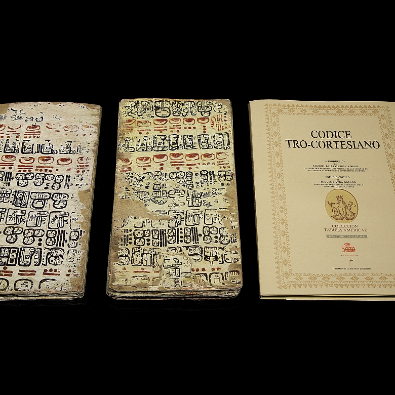 Facsimile ‘Codex Tro-Cortesianus’, 1991 - 5