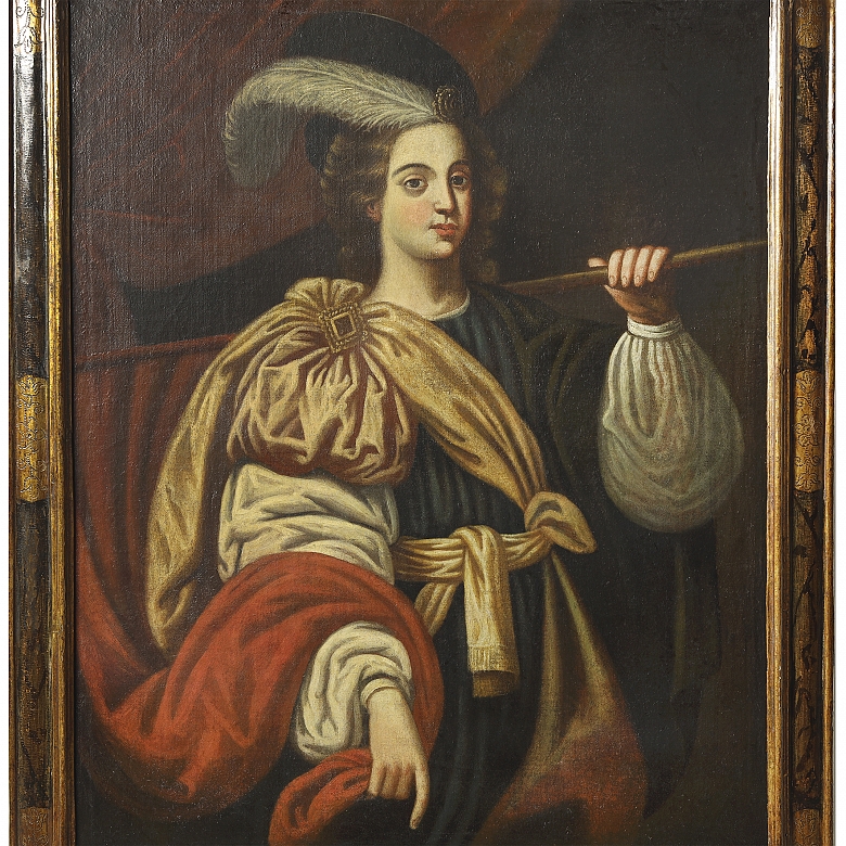 19th century Spanish school, ‘Sibyl of Hellespont’