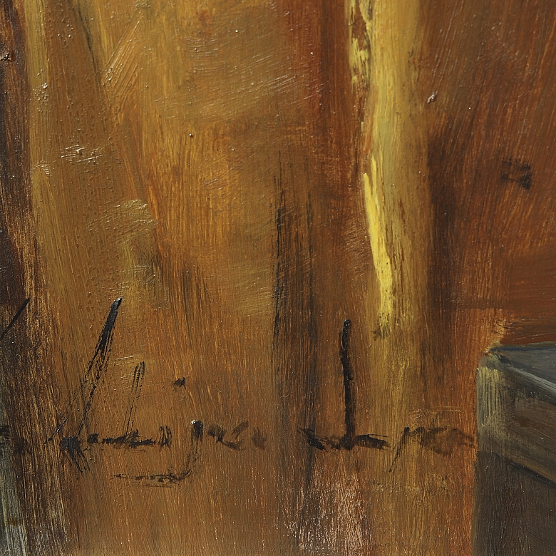 Eduardo Rodriguez Samper (1922-2018) “Still Life with Flowers”