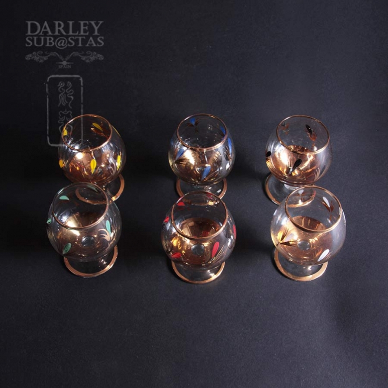 Copas cristal murano - 1