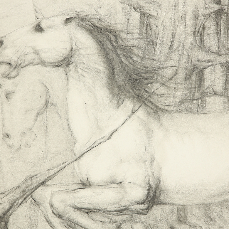 Joan Castejón (1945) “The eye of Odin, Unicorn”, 2012