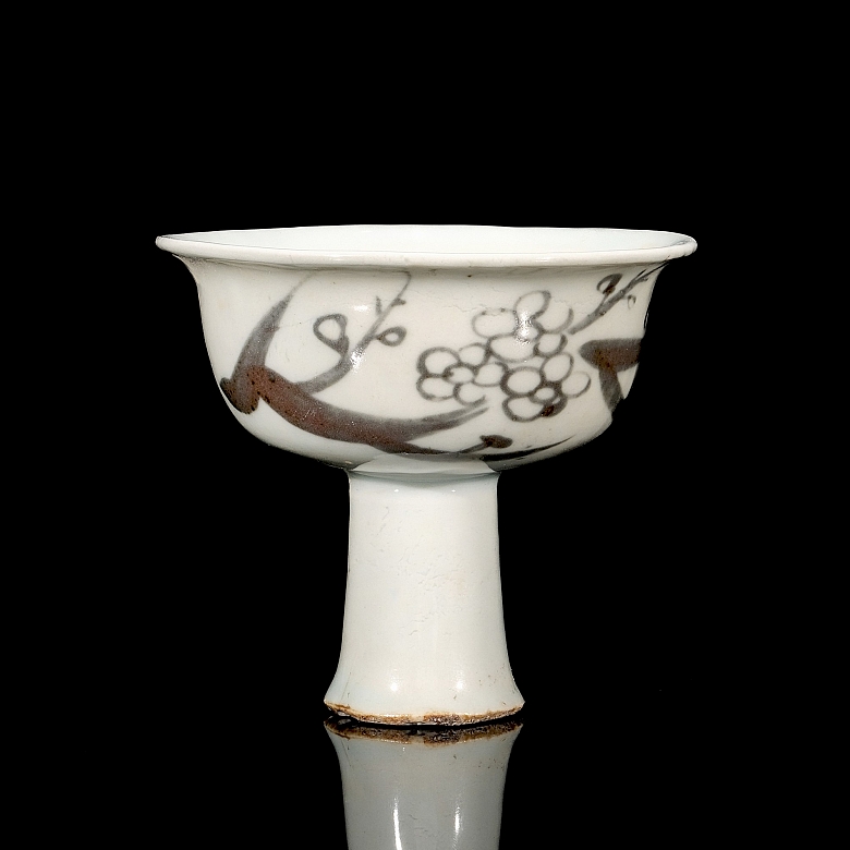 Copa de porcelana esmaltada 