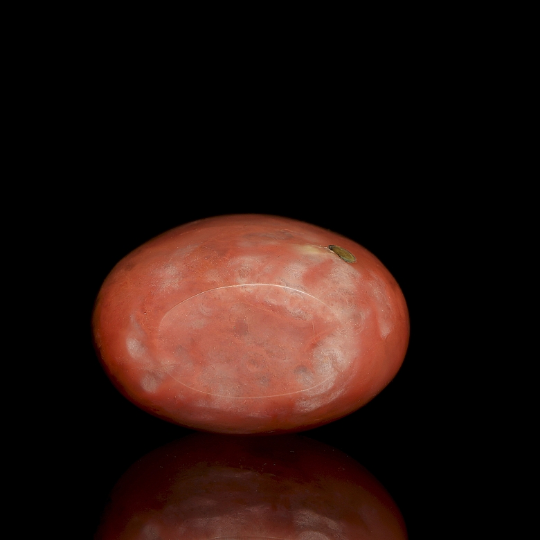 Red quartz snuff bottle, Qing dynasty - 4