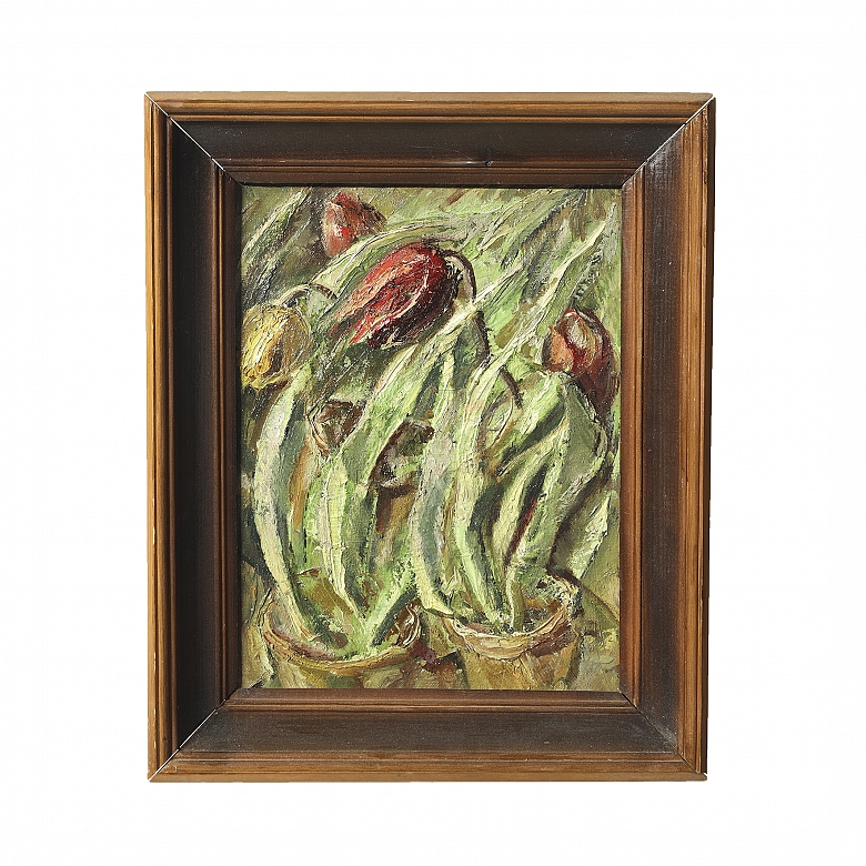Sergei Petrovich Filippov (1936-2014) “Tulips”, 1994 - 5