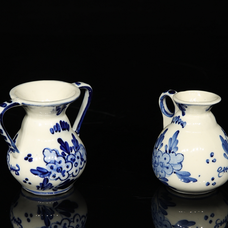 Two German porcelain vessels - 14