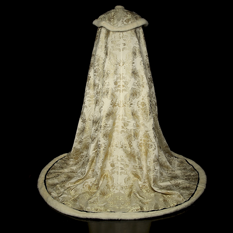 Ceremonial cloak with double-headed eagle, 20th century