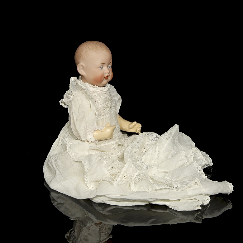 Muñeca de porcelana de carácter Alt, Beck & Gottschalck (ABG), Alemania, c. 1910-1920