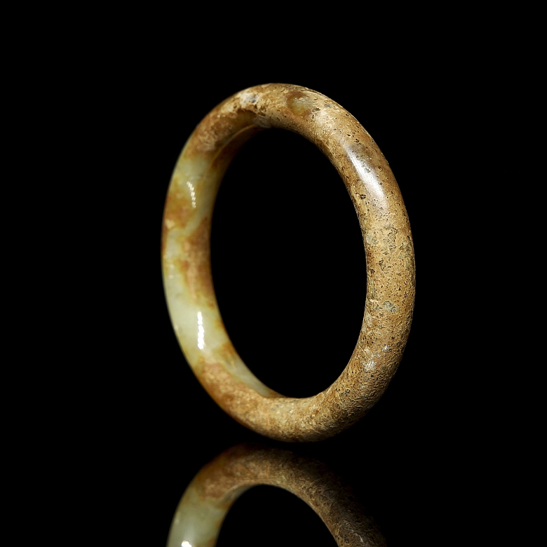 Esclava de jade tallado, dinastía Ming