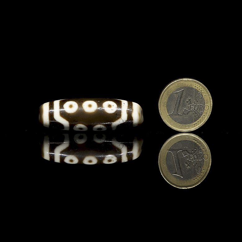 Cuenta Dzi de ágata 