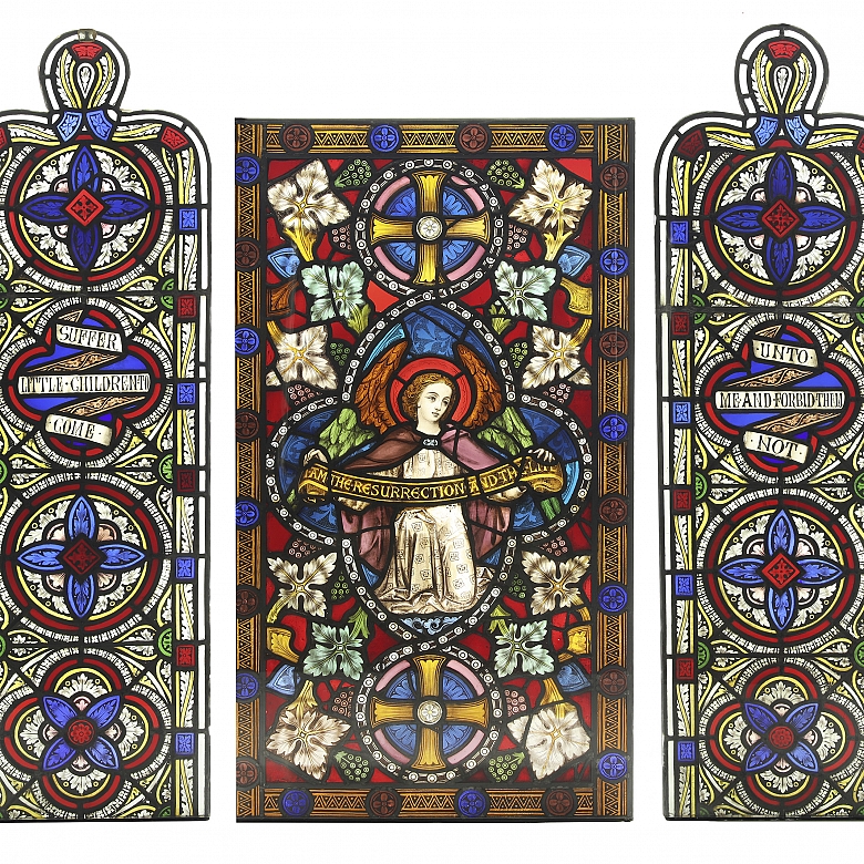 Shrigley and Hunt, vidriera emplomada 