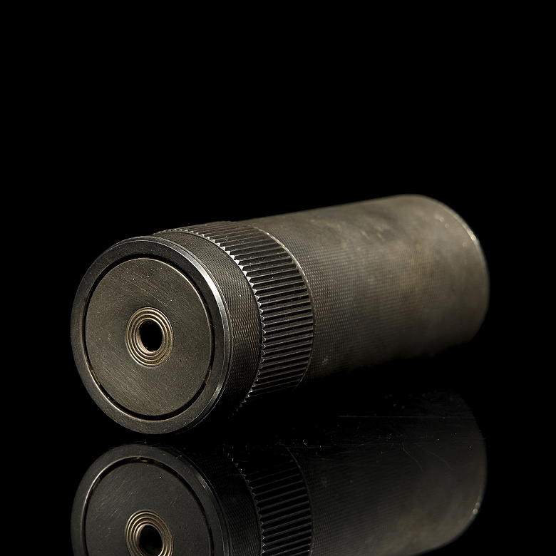 Encendedor cilíndrico de sobremesa S.T. Dupont, 1970-1980