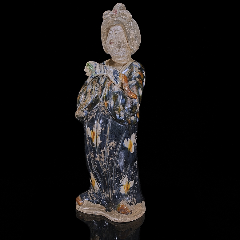 Cerámica vidriada sancai 