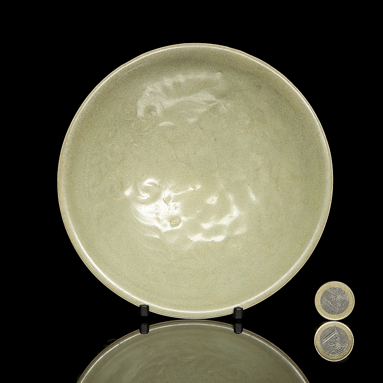Celadon glazed porcelain bowl, Song style - 6