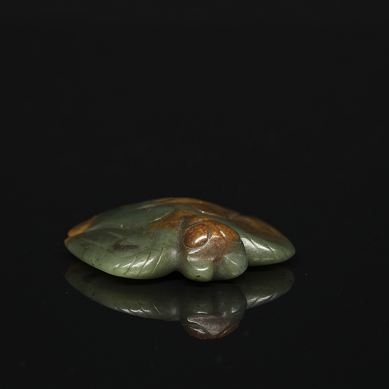 Figura de jade tallado