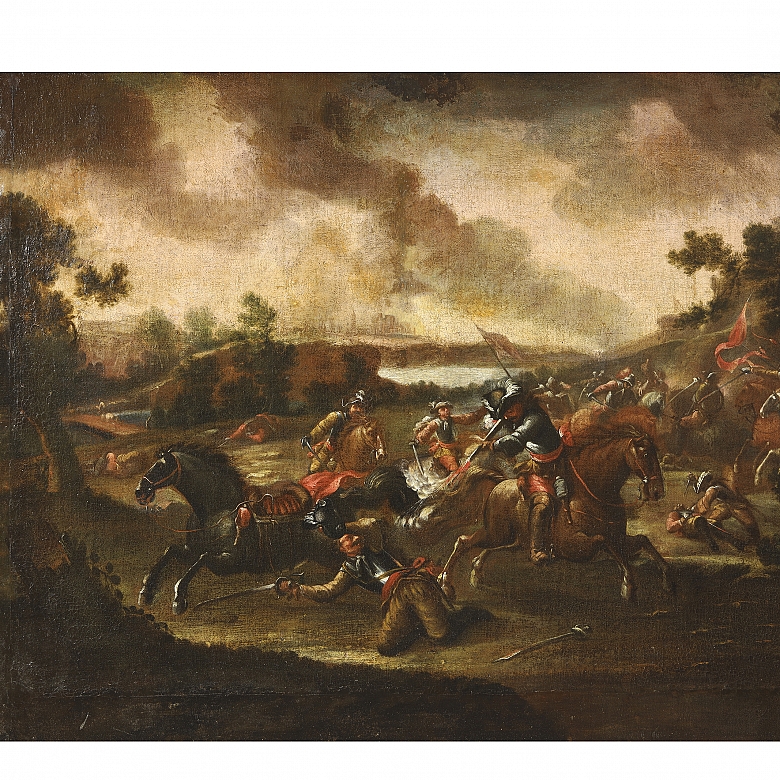 Follower of Esteban March (1610–1660) ‘War scene’