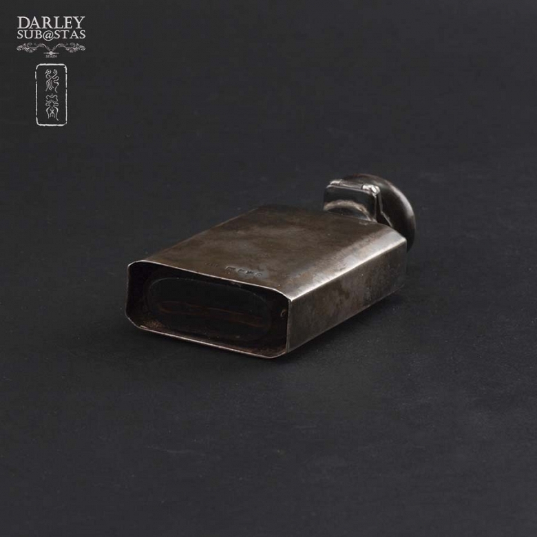 Botella plata inglesa SXIX - 6