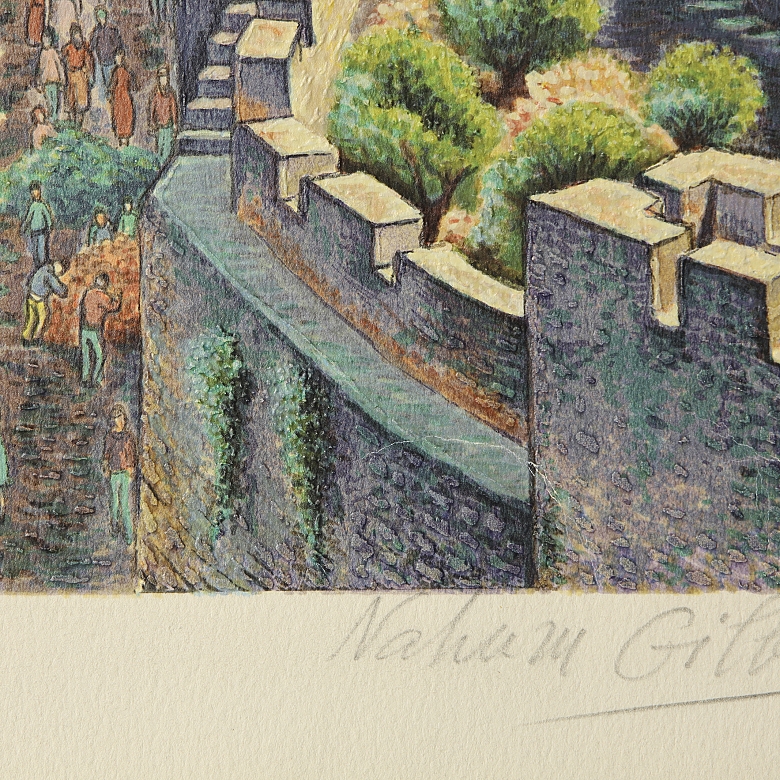 Nahum Gilboa (1917-2015) ''Jerusalem''