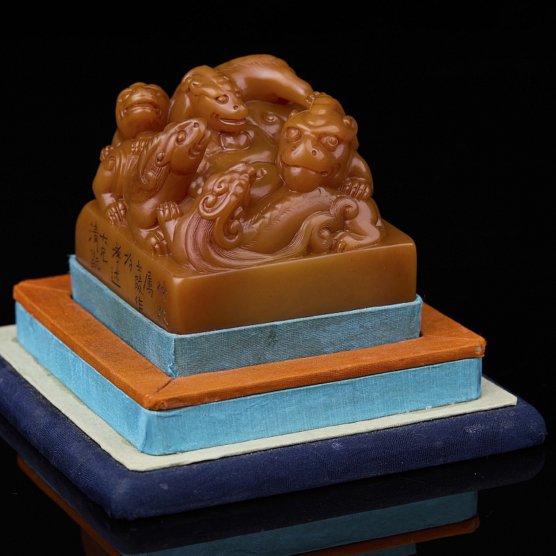 Sello de piedra Tianhuang 