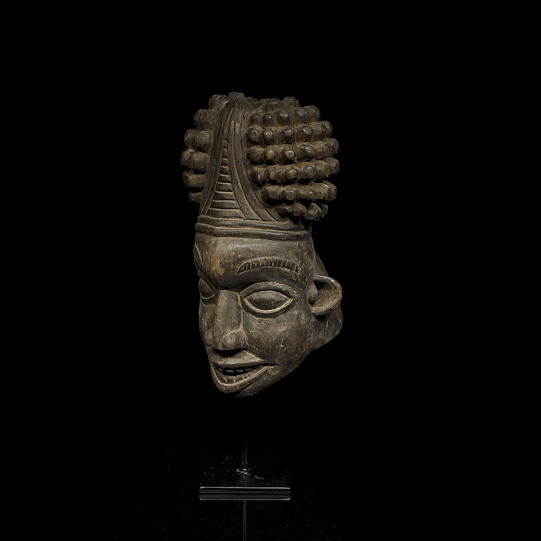 Máscara para danza Gèlèdẹ́, cultura Yoruba, suroeste de Nigeria/Benín - 3