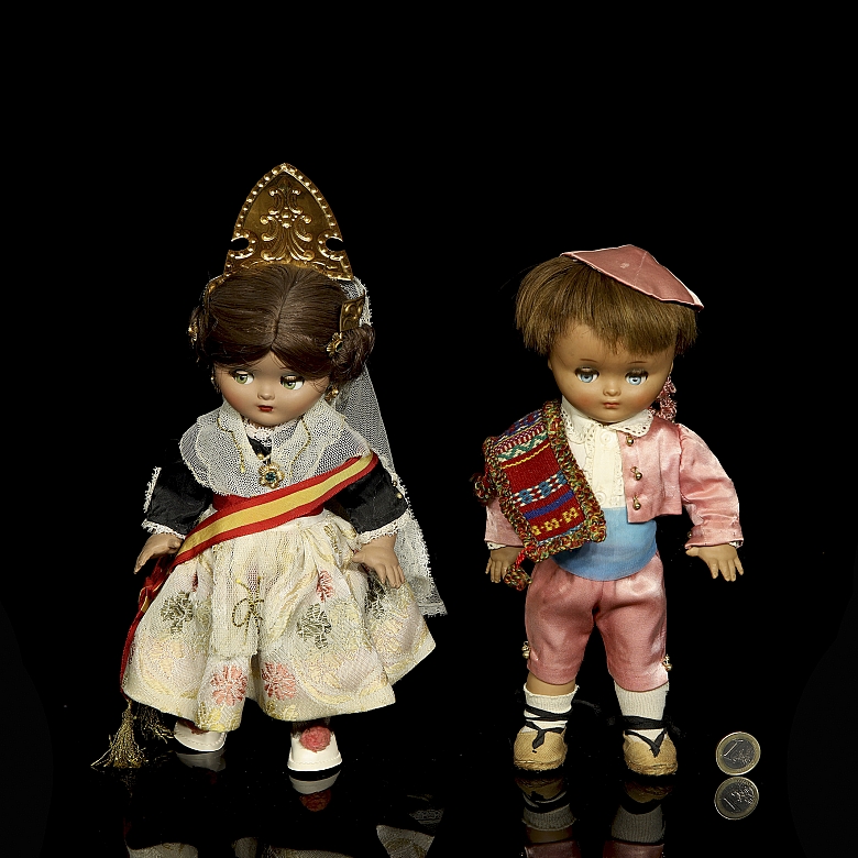 Pareja de muñecos