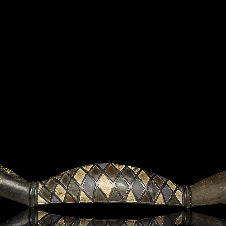 Ethnic Bagor sculpture, ‘Reptile’, Guinea, 20th century