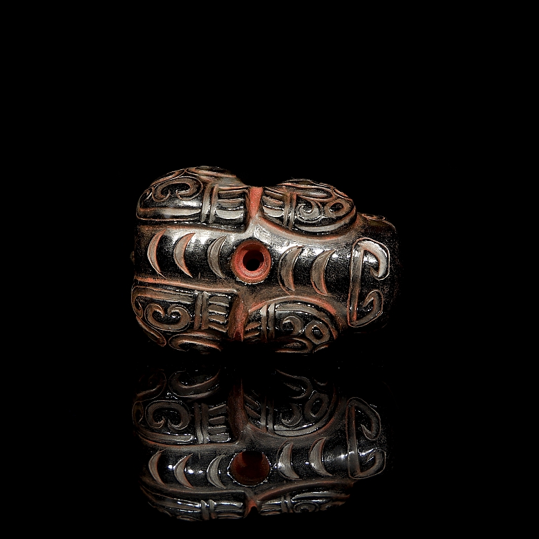 Colgante de ágata negra